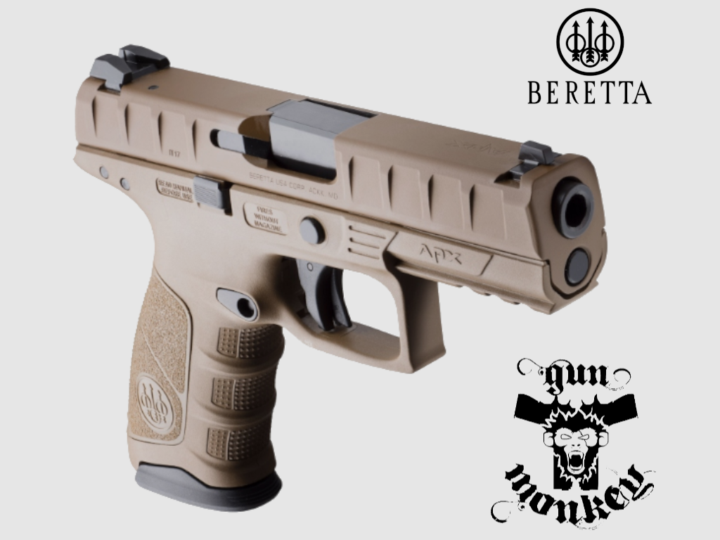 Beretta APX FDE Pistole Kal. 9x19, Bild 4 von 5