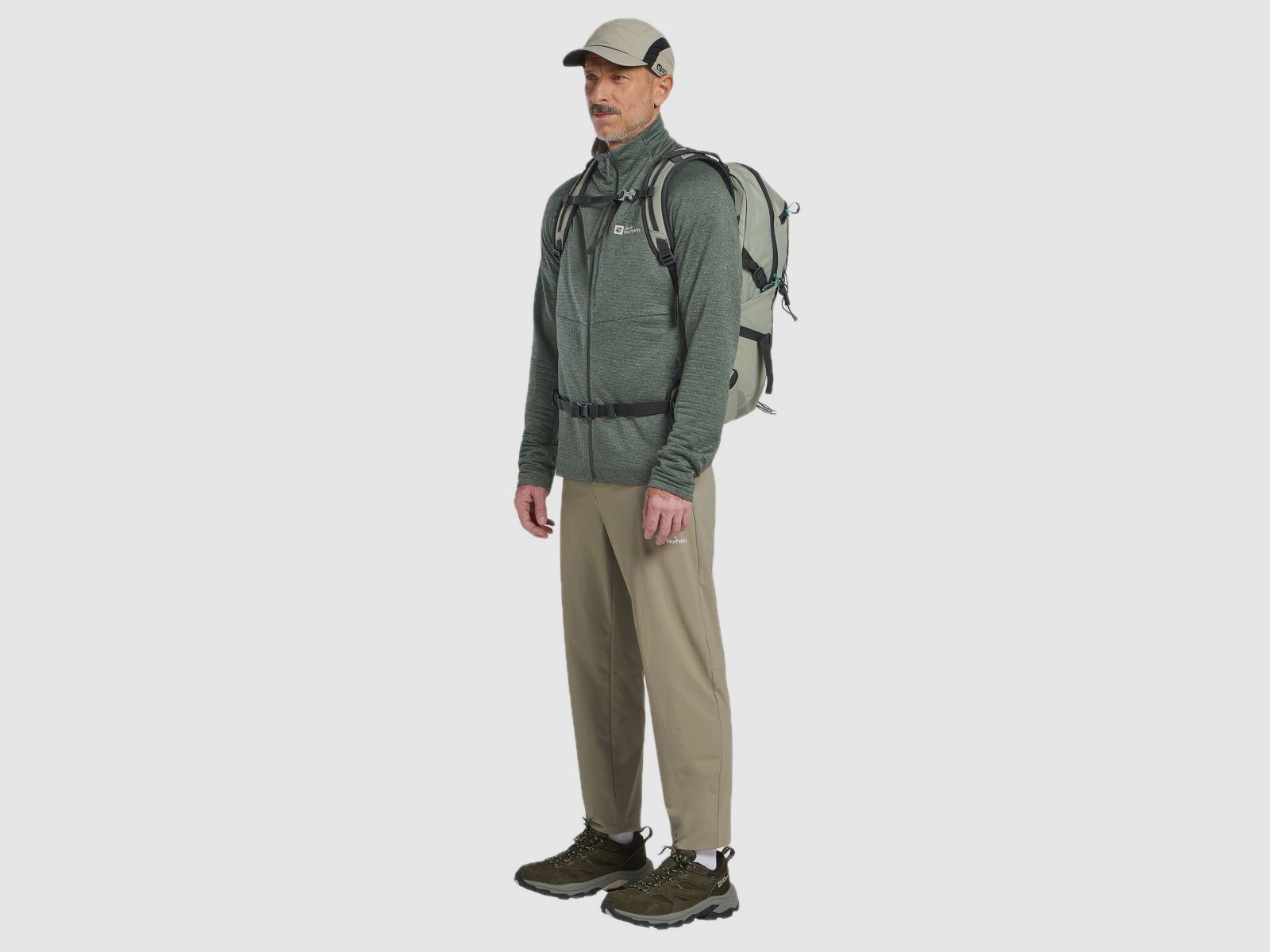 JACK WOLFSKIN Wanderschuh Vojo Tour Texapore Low M Cold Coffee
