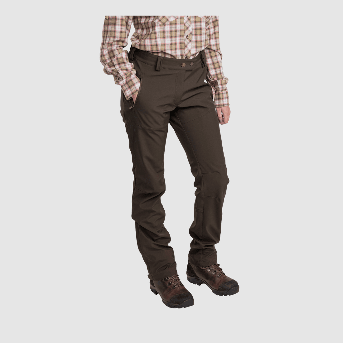 Pinewood Wilda Stretch-Shellhose Moss Green, Bild 3 von 3