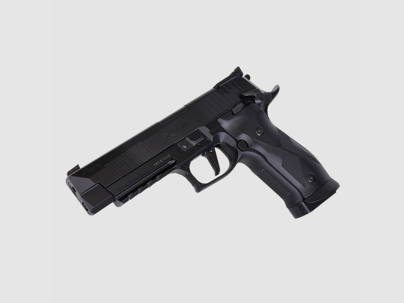 SIG Sauer SIG SAUER XFIVE Schwarz 4,5mm/ 4,5mm BB Druckluft Co2 BlowBack