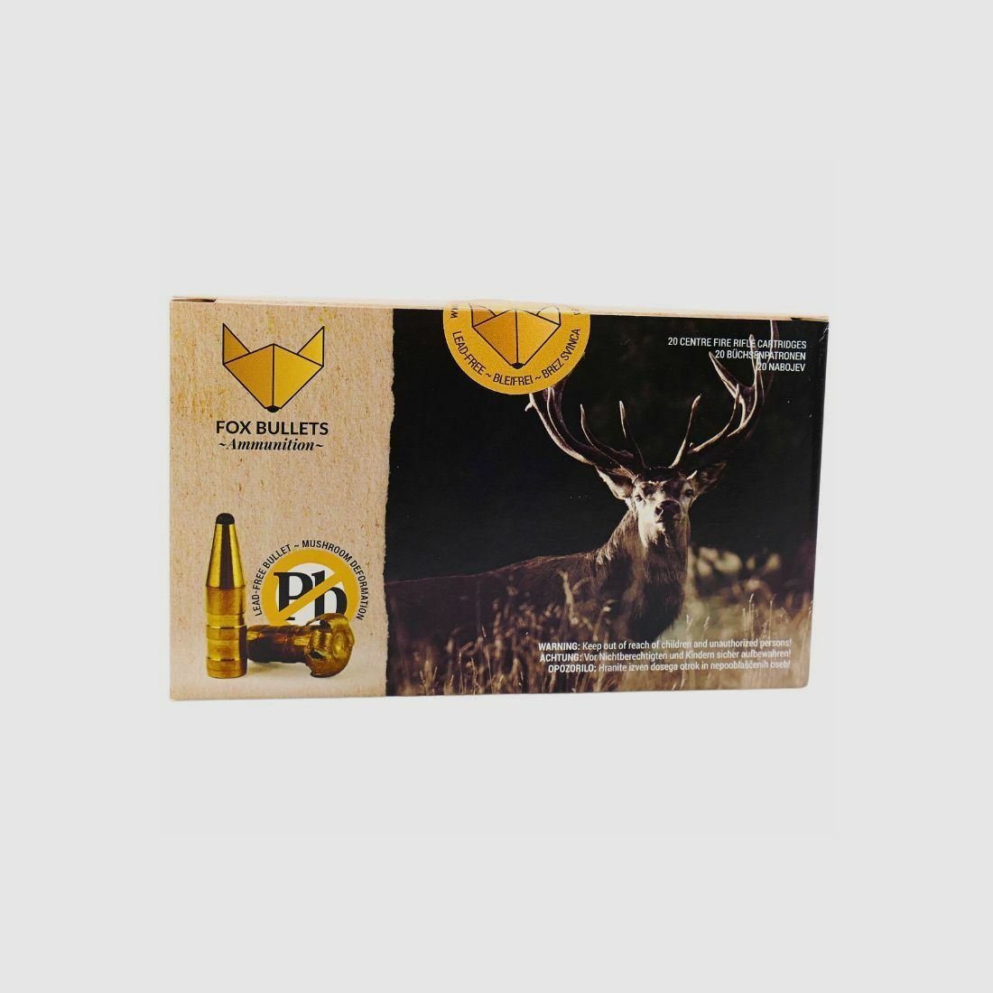 Fox-Bullets 6,5 Creedmoor Fox 8,0g/123gr