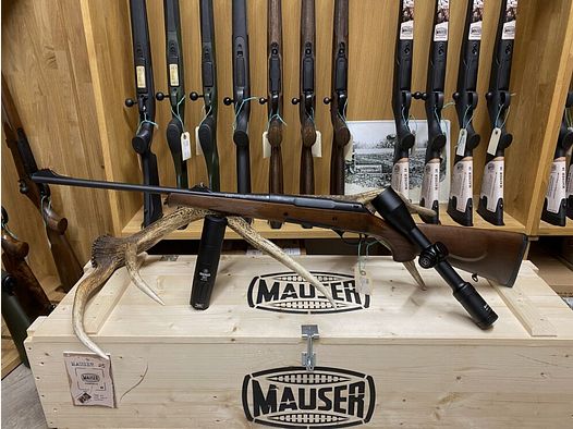 Haenel Jaeger 10, con Bauer HD 2-16x50 L7F ASV