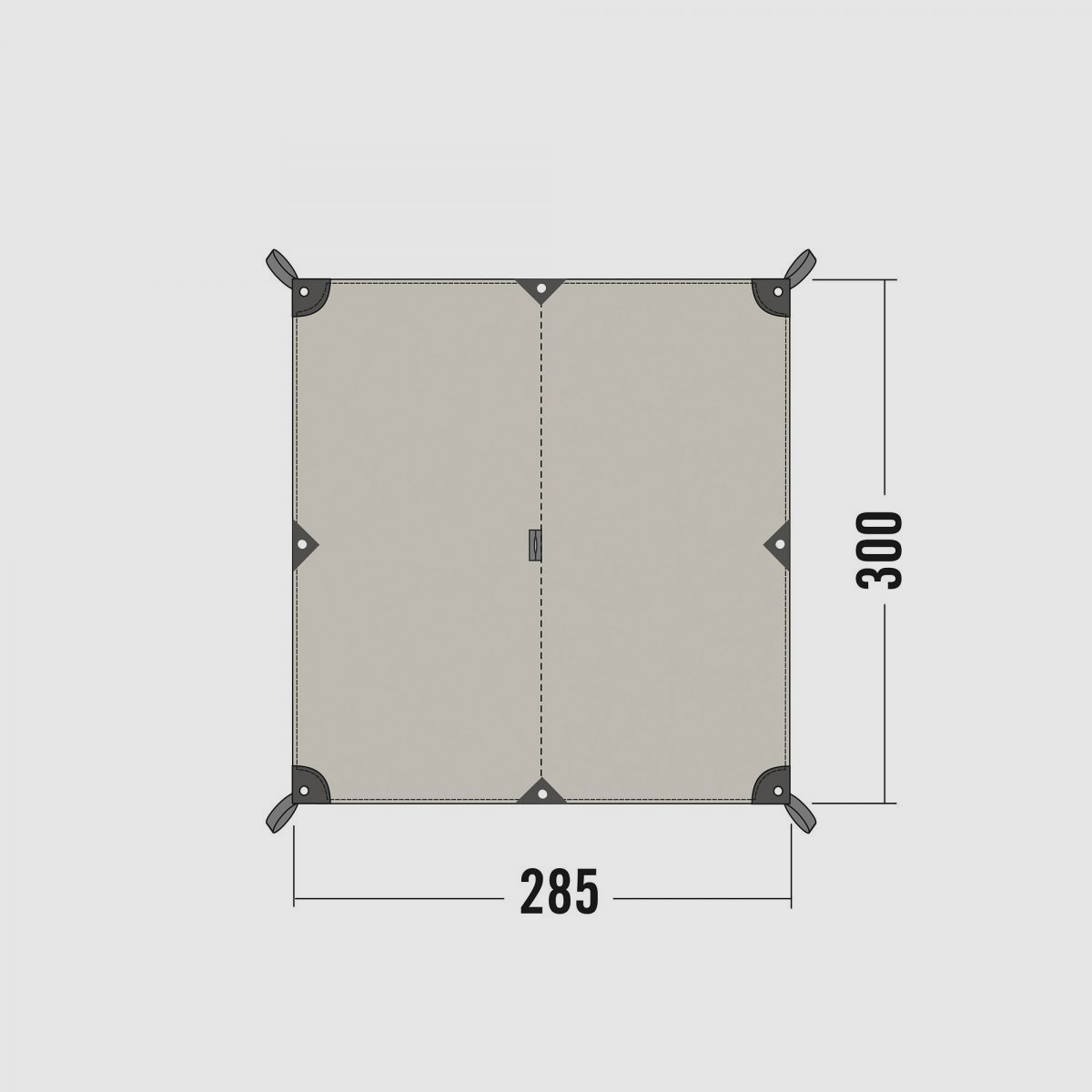 TATONKA Tarp 2 TC Sand-Beige