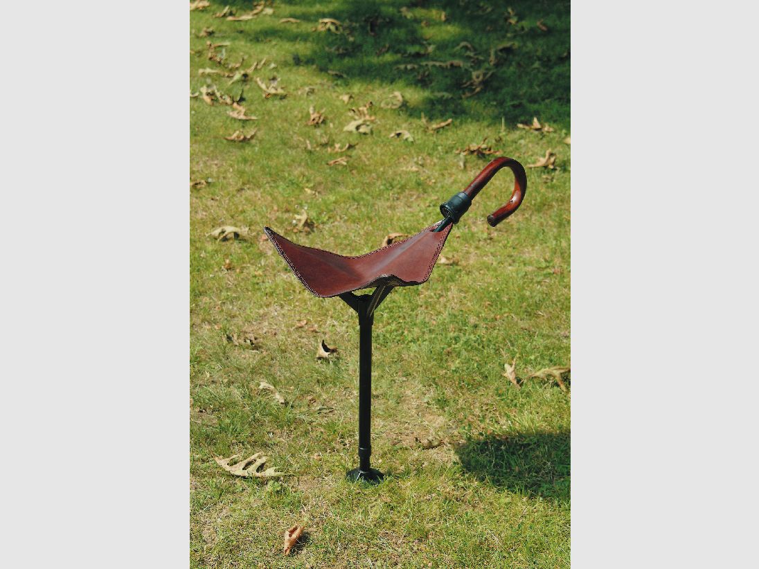 Gastrock Jagdsitzstock "Praktus Vario Safety"