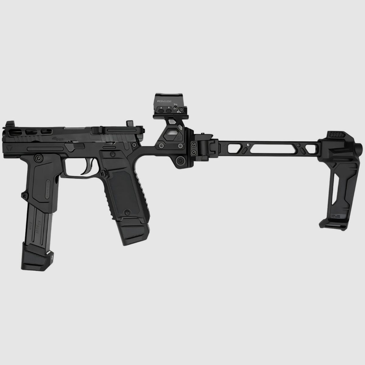 Strike Industries – Opvouwbare kolf Strike Dual Folder Stock – QD-draagriem – Zwart – SI-FSA-DUAL-STOCK, afbeelding 10 van 10