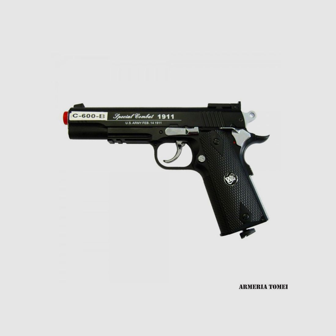 SOFTAIR-PISTOLE – WIN GUN CO2 SPORT 601 1911 16 SCHUSS