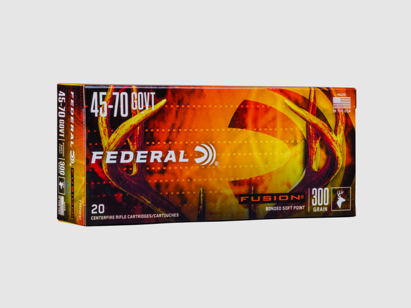 Federal Fusion .45-70 Government 300gr./19,4g