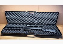 Walther 1250 Dominator FT PCP air rifle plastic stock scope 8-32x56 suppressor and bipod caliber 4.5 mm incl. accessories !!!