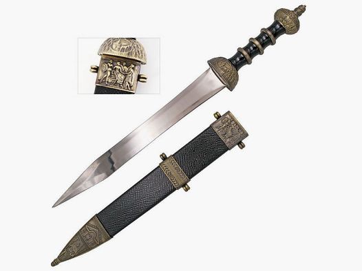 Griechischer Zierdolch verzierter Scheide