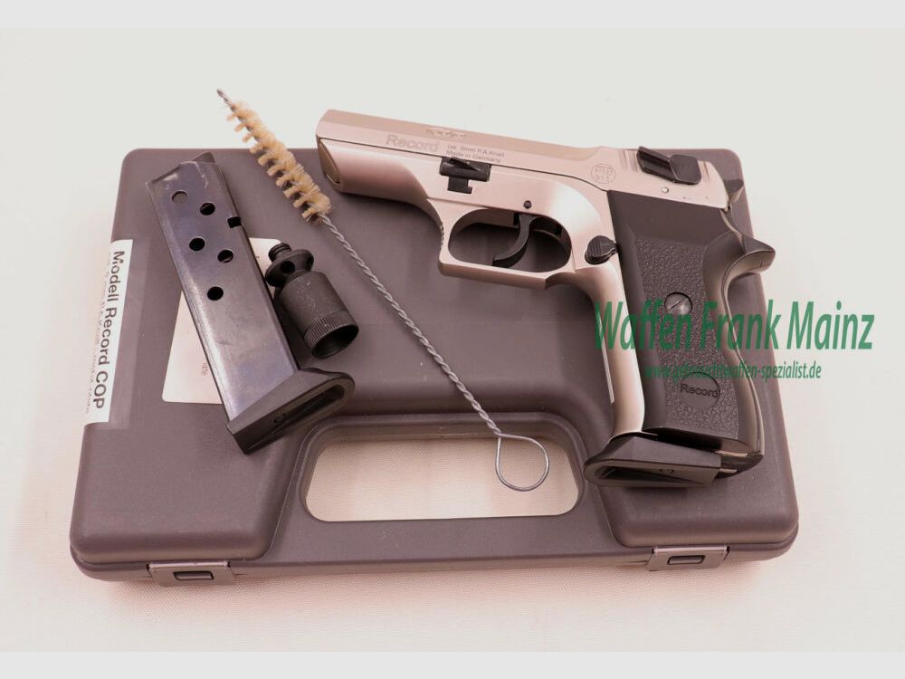 Record, Deutschland COP vernickelt 9mm P.A.K.