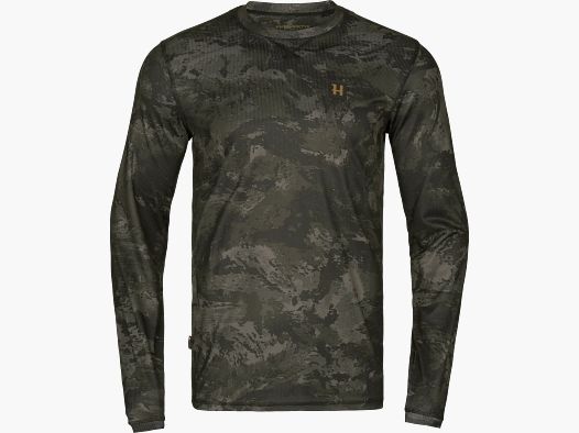 T-shirt a maniche lunghe Härkila Noctyx Camo