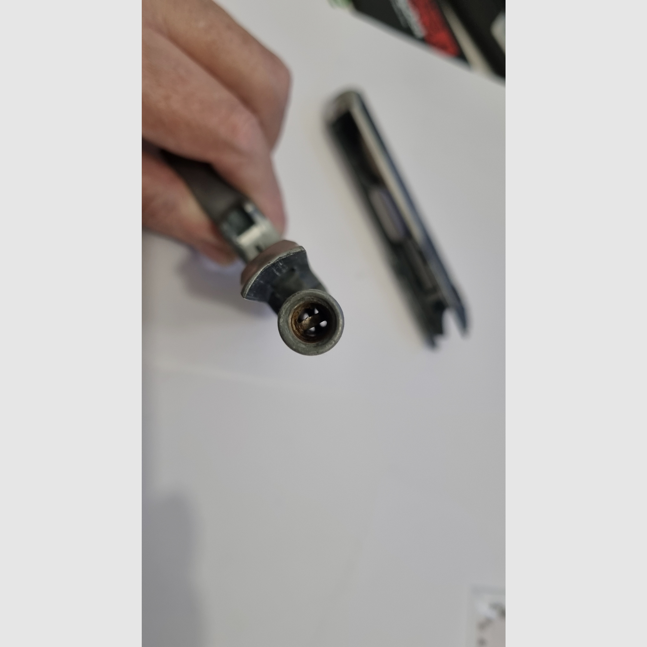 RECK Mod PK kal. 8mm K Siglé GS (schiet ook hagelmunitie) te renoveren en opnieuw te monteren ZONDER MAGAZIJN