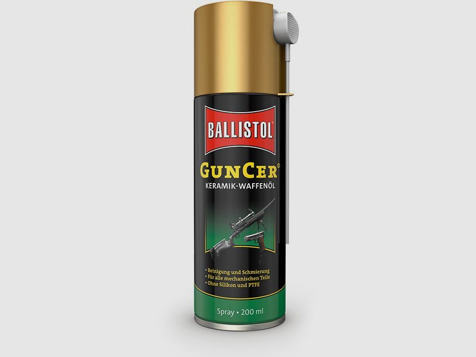 GunCer olio per armi spray 200 ml