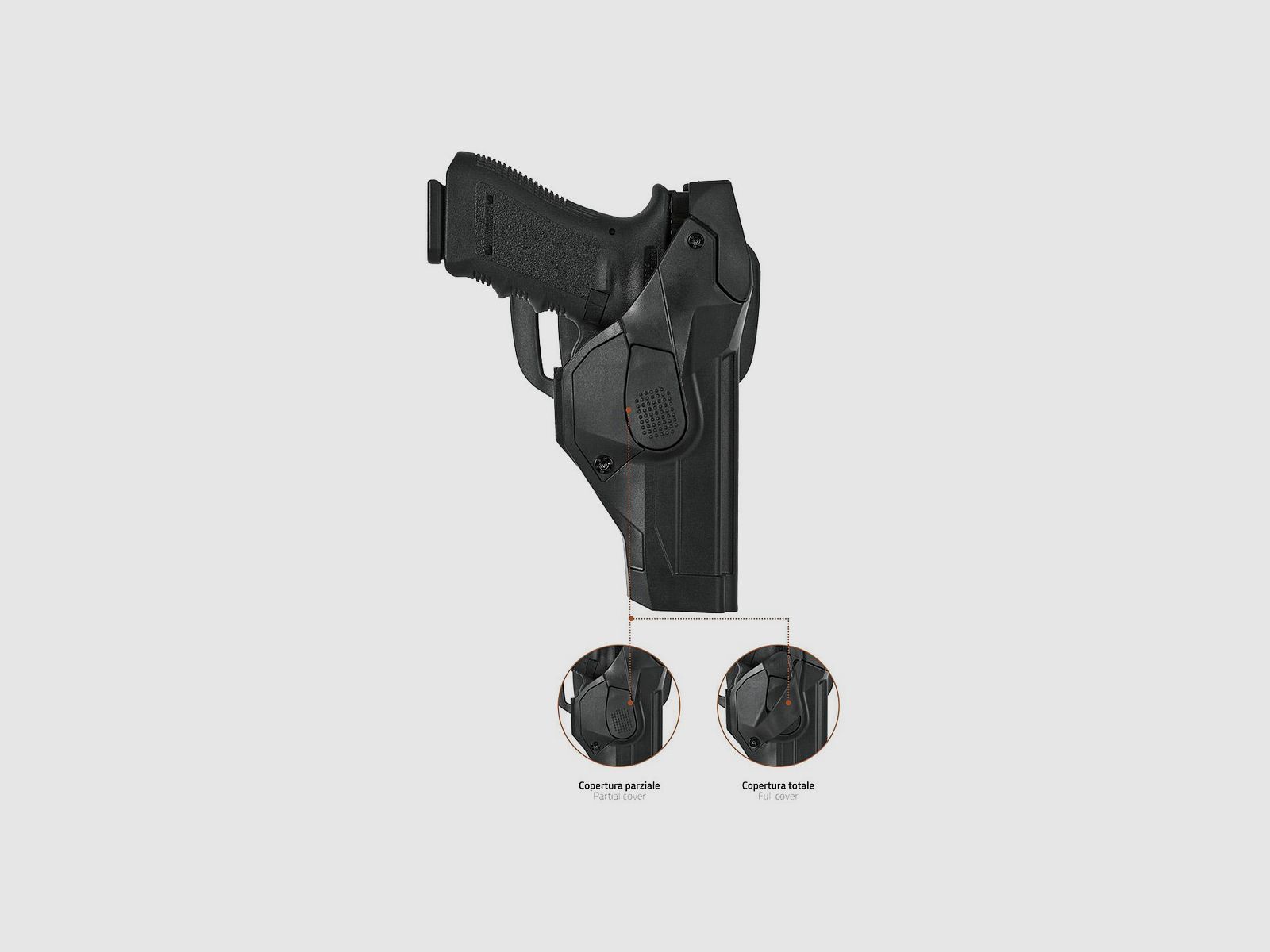 Vega Holster aus Polymer DCH800 für Beretta 92 98, Bild 5 von 5