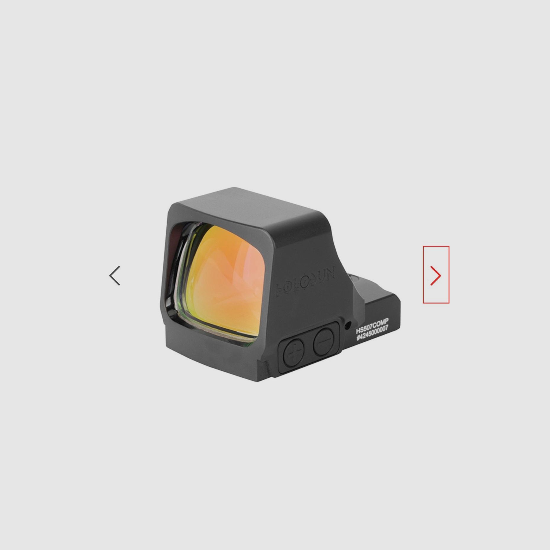 Holosun Ronin HS507COMP offenes Red Dot Visier