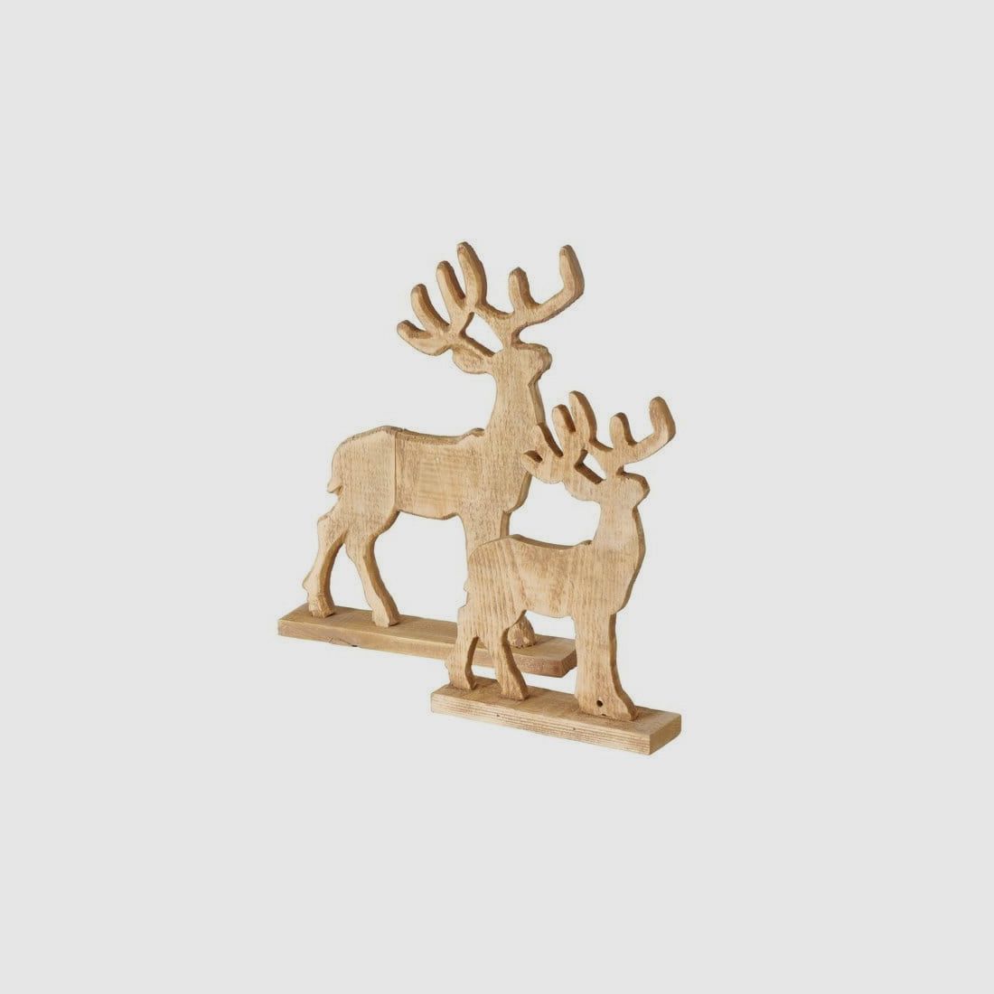 LivingActive Ilver Figure Deer 2 pcs. Set