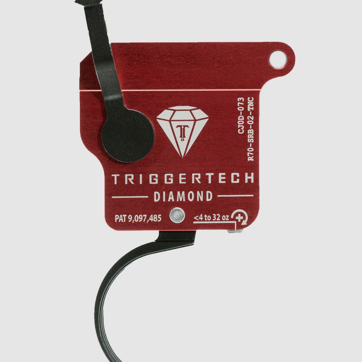 Diamond w/Safety 0.3-2lbs curved black SST Rem700