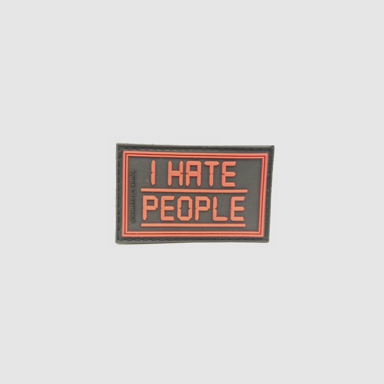 I HATE PEOPLE"-patch