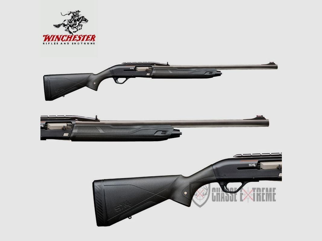 Flinte WINCHESTER Sx4 Big Game Composite mit gezogenen Lauf 3,5" Kal. 12/89