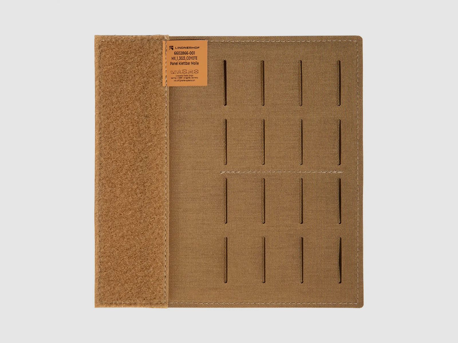 Lindnerhof Lindnerhof Panel klettbar Molle MX3023 - Coyote
