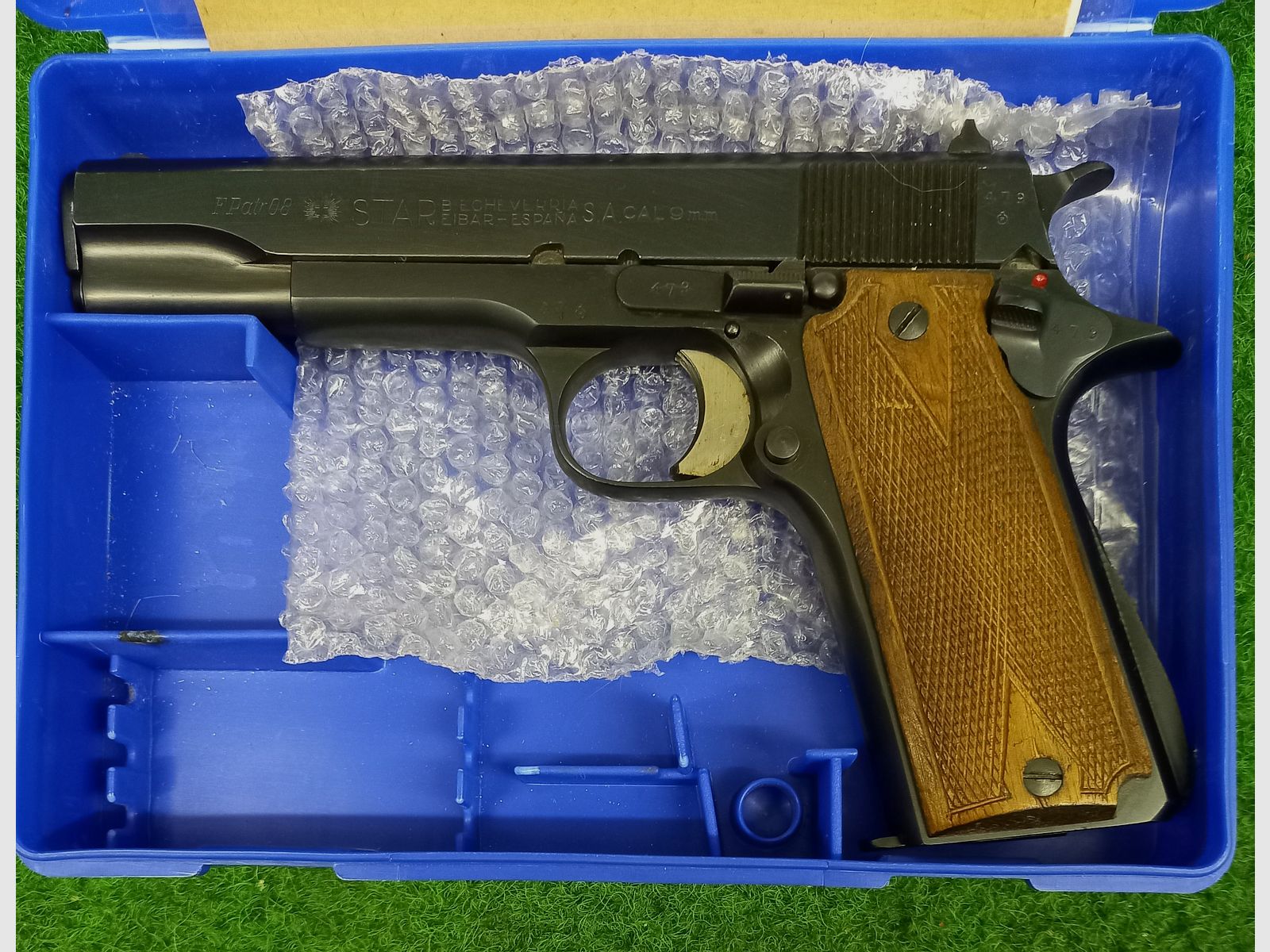 Star B Polizei Niedersachsen 9mm Luge. Patrone 08