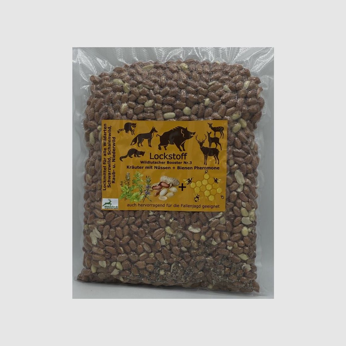 Wildlutscher Booster Nr.3 Nüsse mit Kräuter/ Bienen Pheromonen 1 l
