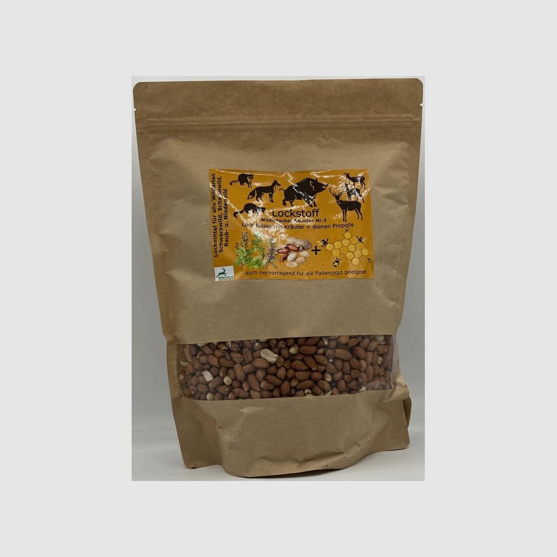 Wildlutscher Booster Nr.3 Nüsse mit Kräuter/ Bienen Pheromonen 1 l