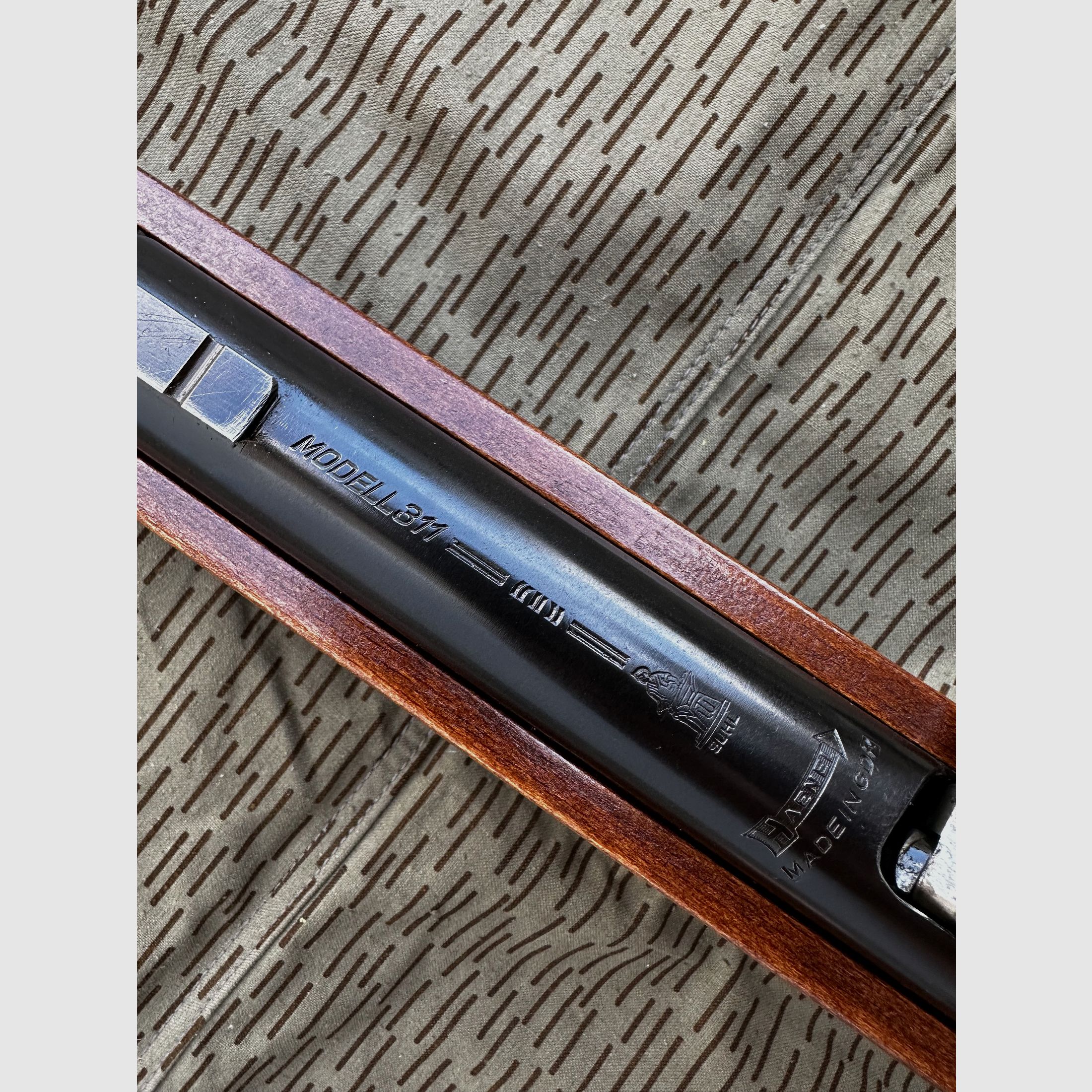 Fusil à air comprimé Haenel 311 État impeccable RDA Rare
