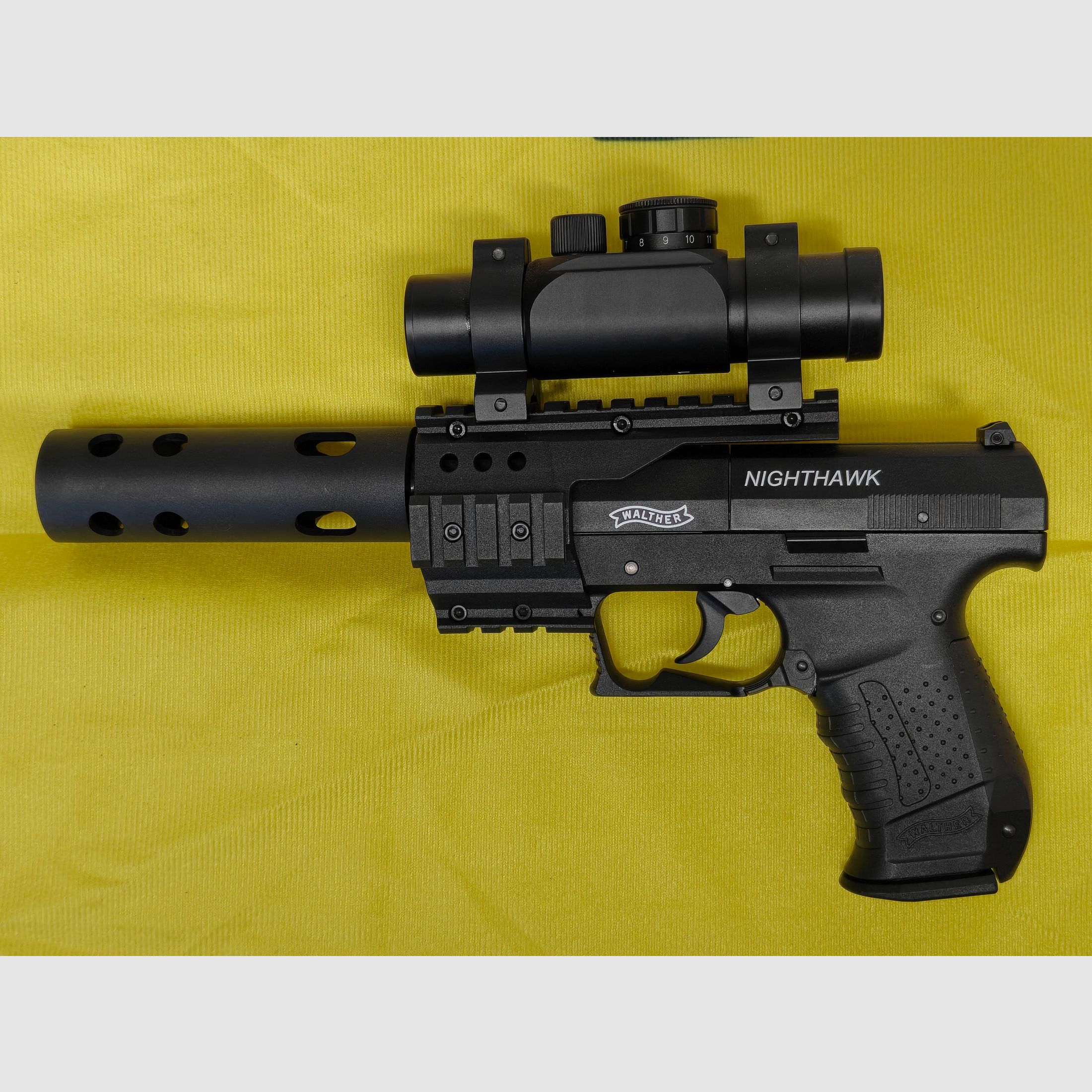 Walther CO2 pistola NightHawk 4,5 mm, immagine 5 di 5