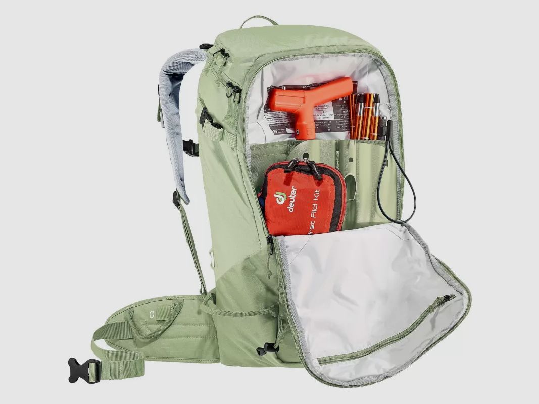 Deuter Freerider Pro 32+ SL Grün, Grau, Bild 14 von 14