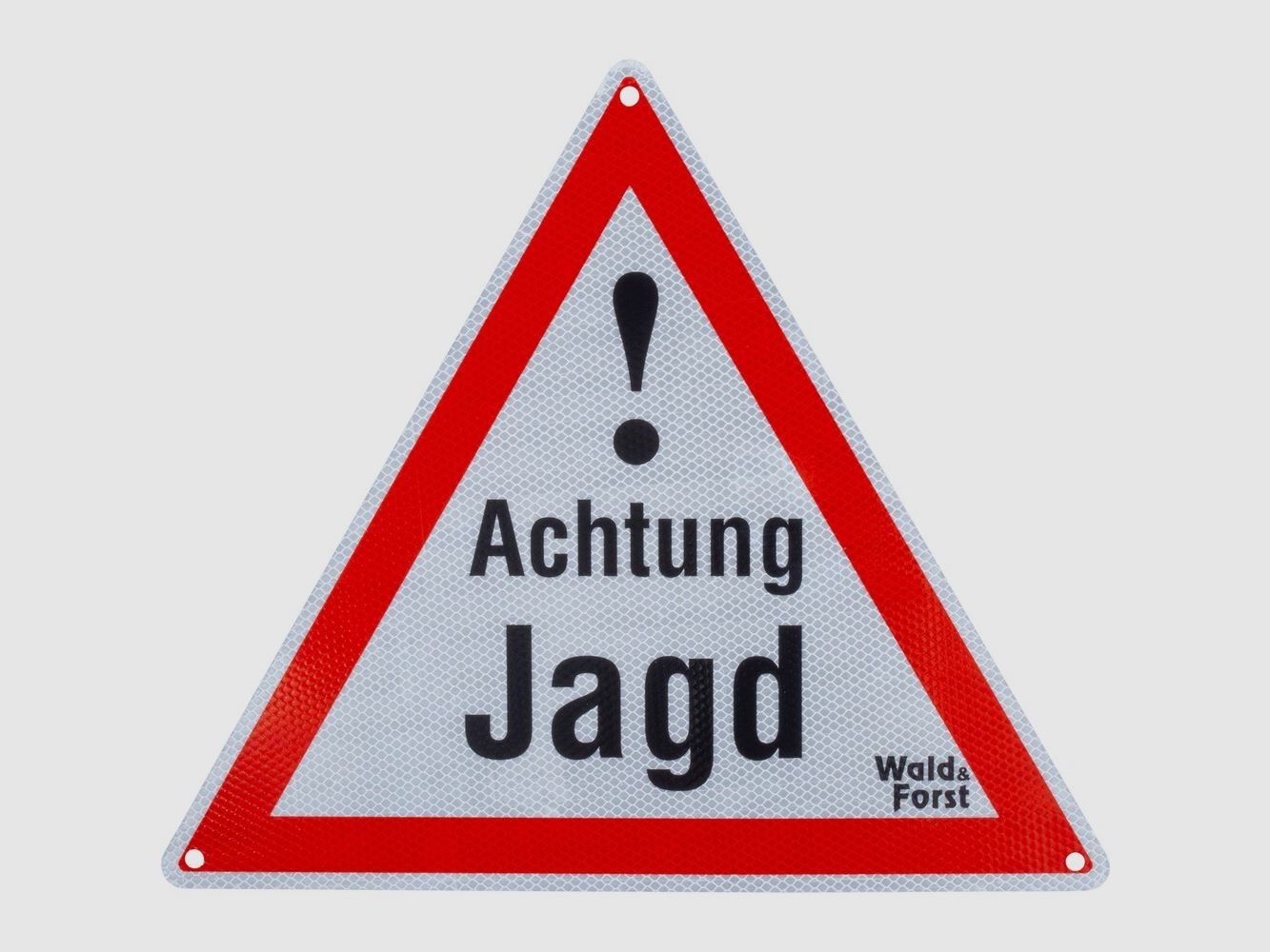 Woud & Bos Waarschuwingsbord – Pas op voor de jacht, afbeelding 1 van 3