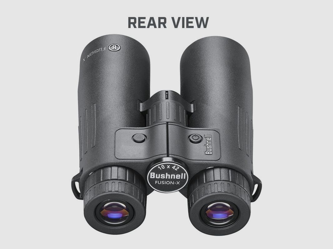 Binocolo Bushnell Fusion X 10x42 con misuratore di distanza e display Activsync, immagine 4 di 15