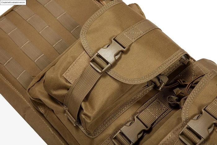 Podwójny pokrowiec NP PMC Deluxe Soft Rifle Bag 42" - Tan, zdjęcie 11 z 16