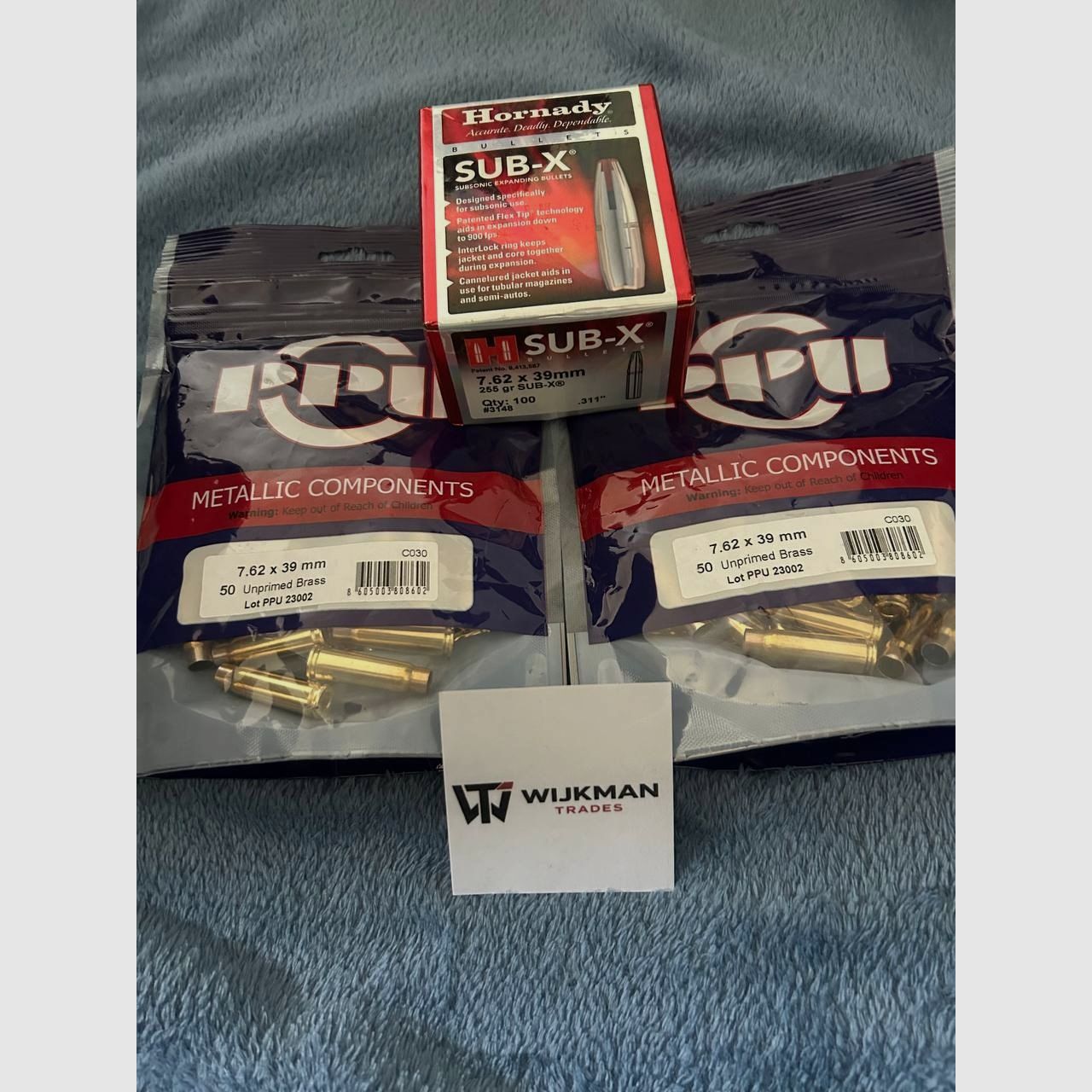 new box with 7.62x39 SUB-X 255gr