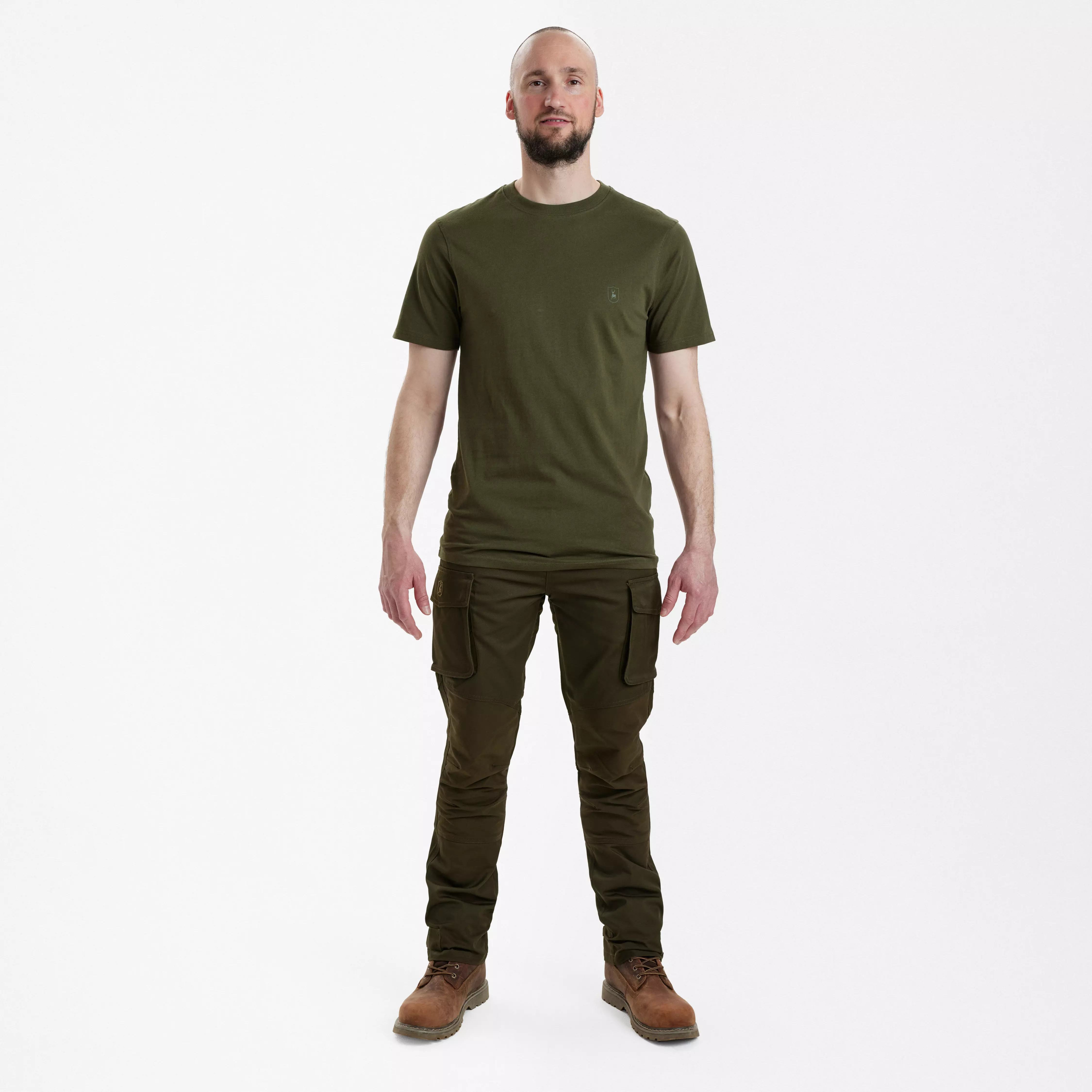 T-Shirt 2 pak - Green/Brown Leaf, Bild 5 von 7