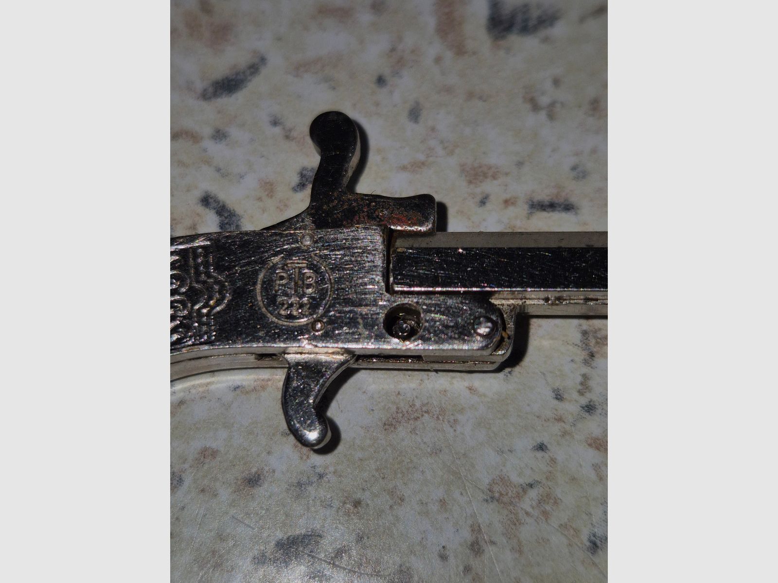 Die kleinste Pistole der Welt,Mini Pistole großer Knall,Berloque Pistole