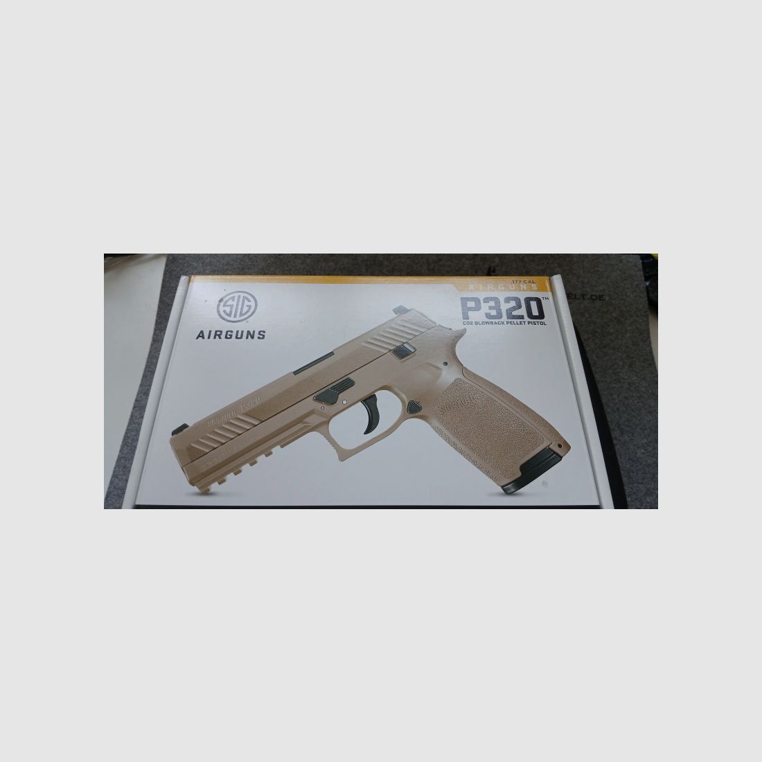 Sig Sauer P320 Co2 Diabolo Luftpistole mit O-Box und Koffer