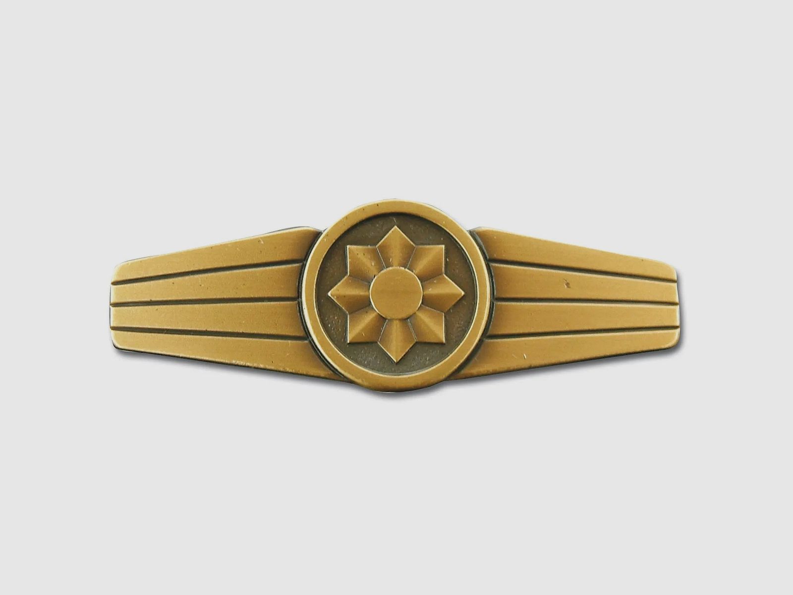 Fritzsch Abzeichen BW Feldjäger Metall bronzefarben