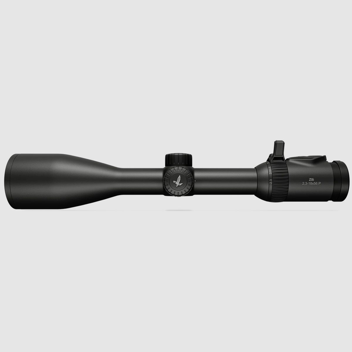 Swarovski Optik rifle scope Z8i 2.3–18x56 P L without rail (including ring mount Dentler base)
