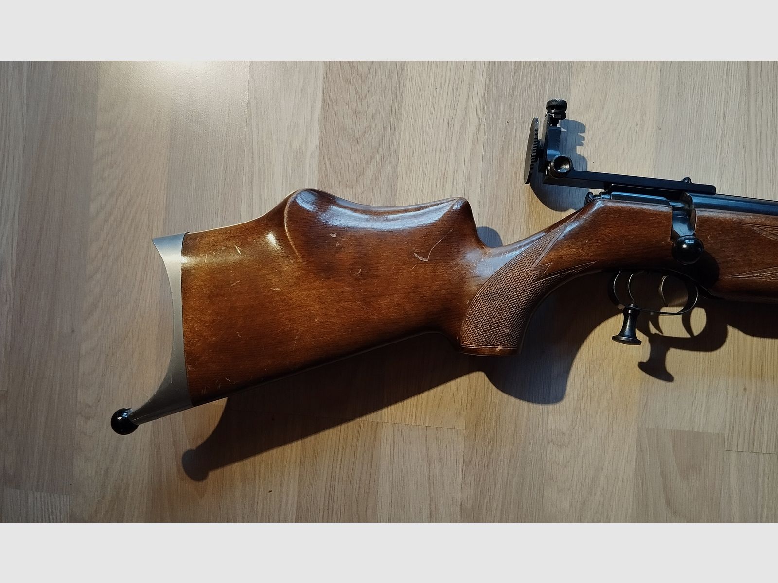 70er Jahre Oldtimer Zimmerstutzen von Schmid. 