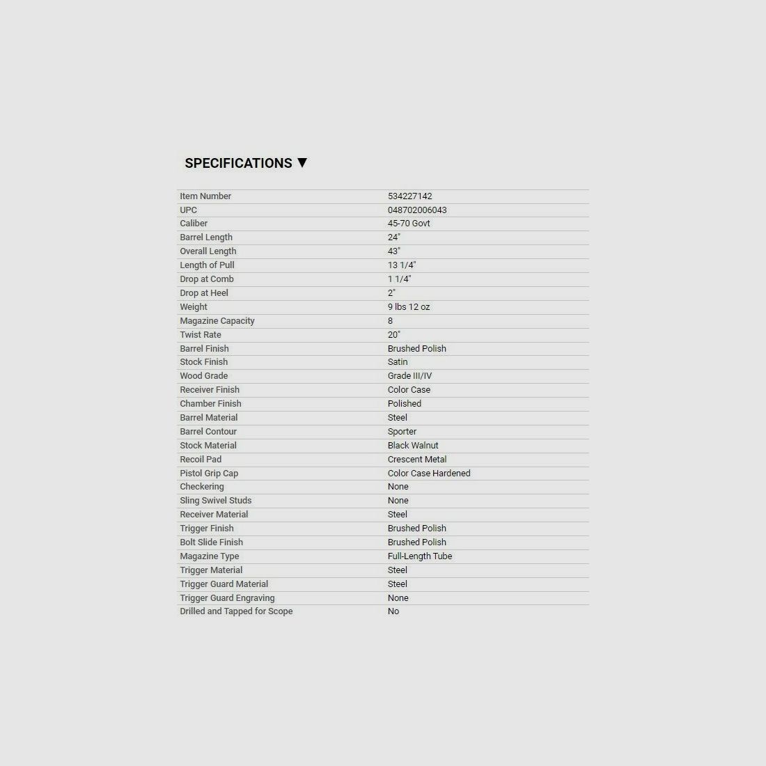 Winchester 1886 Deluxe Octagon Color Case Hardened In Stock