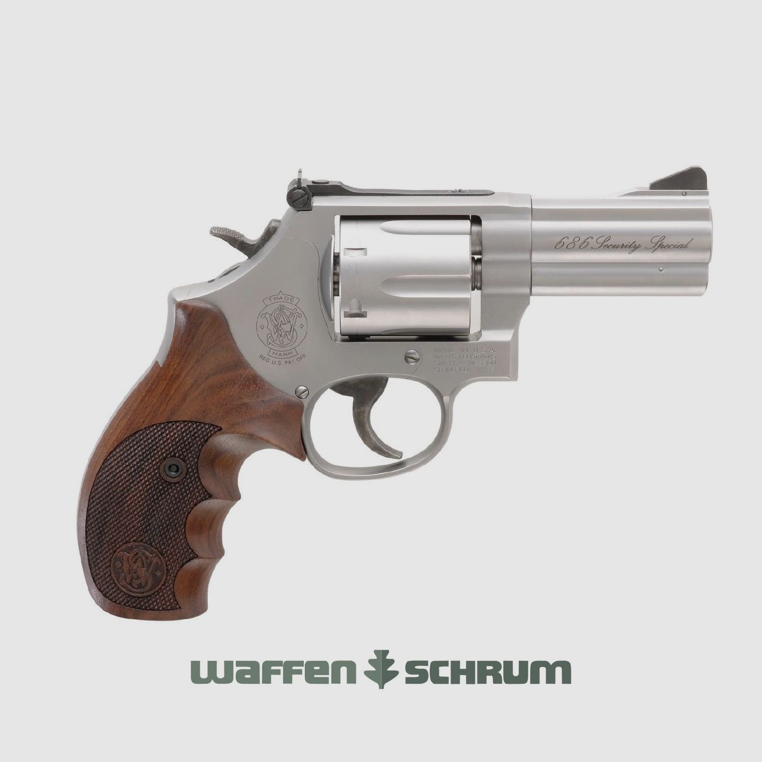 Smith & Wesson Modell 686 Security Special 3'' Nill-Combatgriff