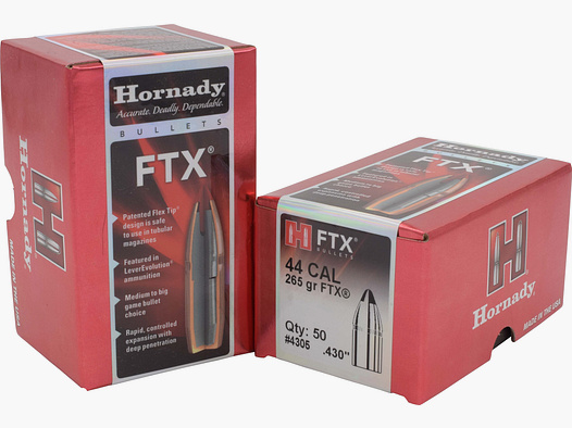 Hornady .444Marlin FTX 265 grain