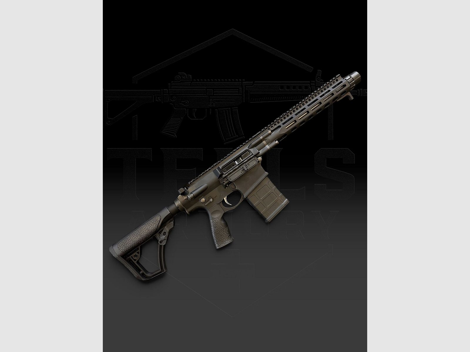 DANIEL DEFENSE DD5 SBR, 12.5", cal. 7.62 Nato, blk, image 4 sur 6
