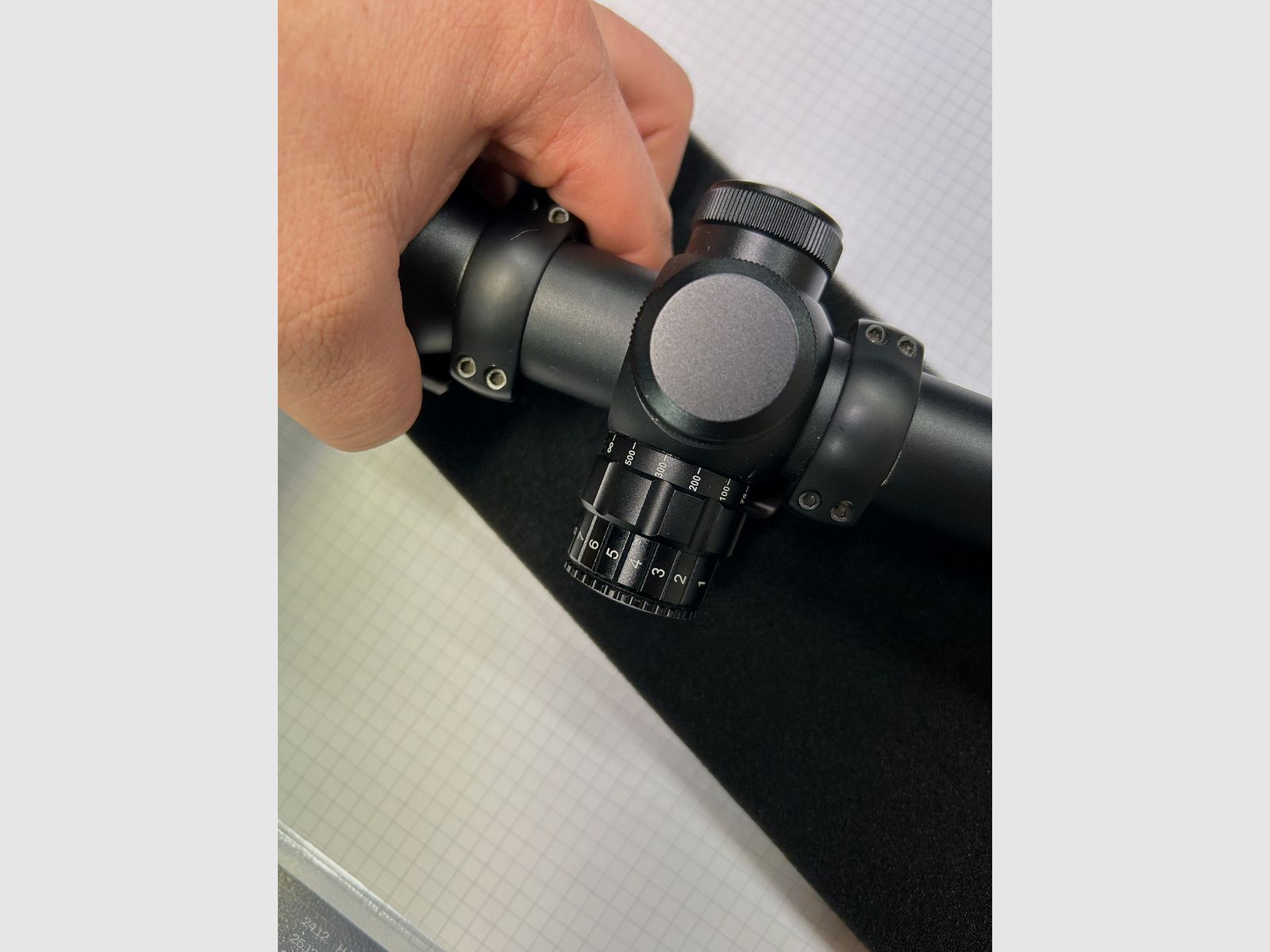 DDoptics riflescope | V10 1.5-15x40 NXT | MRAD | A4D with Blaser saddle mount