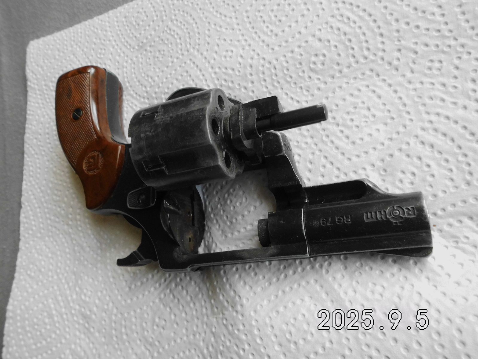 Blank firing revolver Röhm 78.