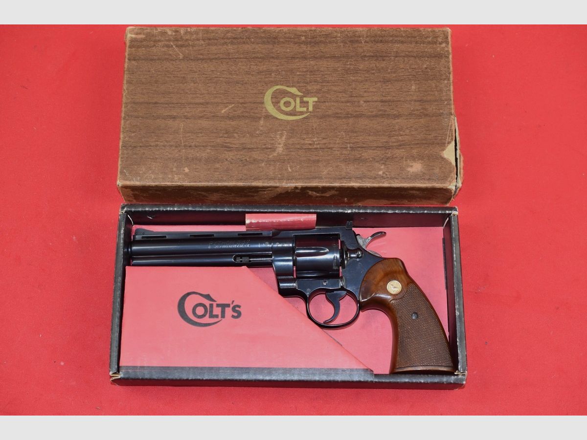 #8268 Colt Python Revolver, Baujahr 1969, Kal. .357 Mag. / .38 Spl, Bild 1 von 20