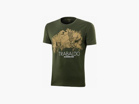 Trabaldo Identity T-Shirt mit Setter-Druck in Grün
