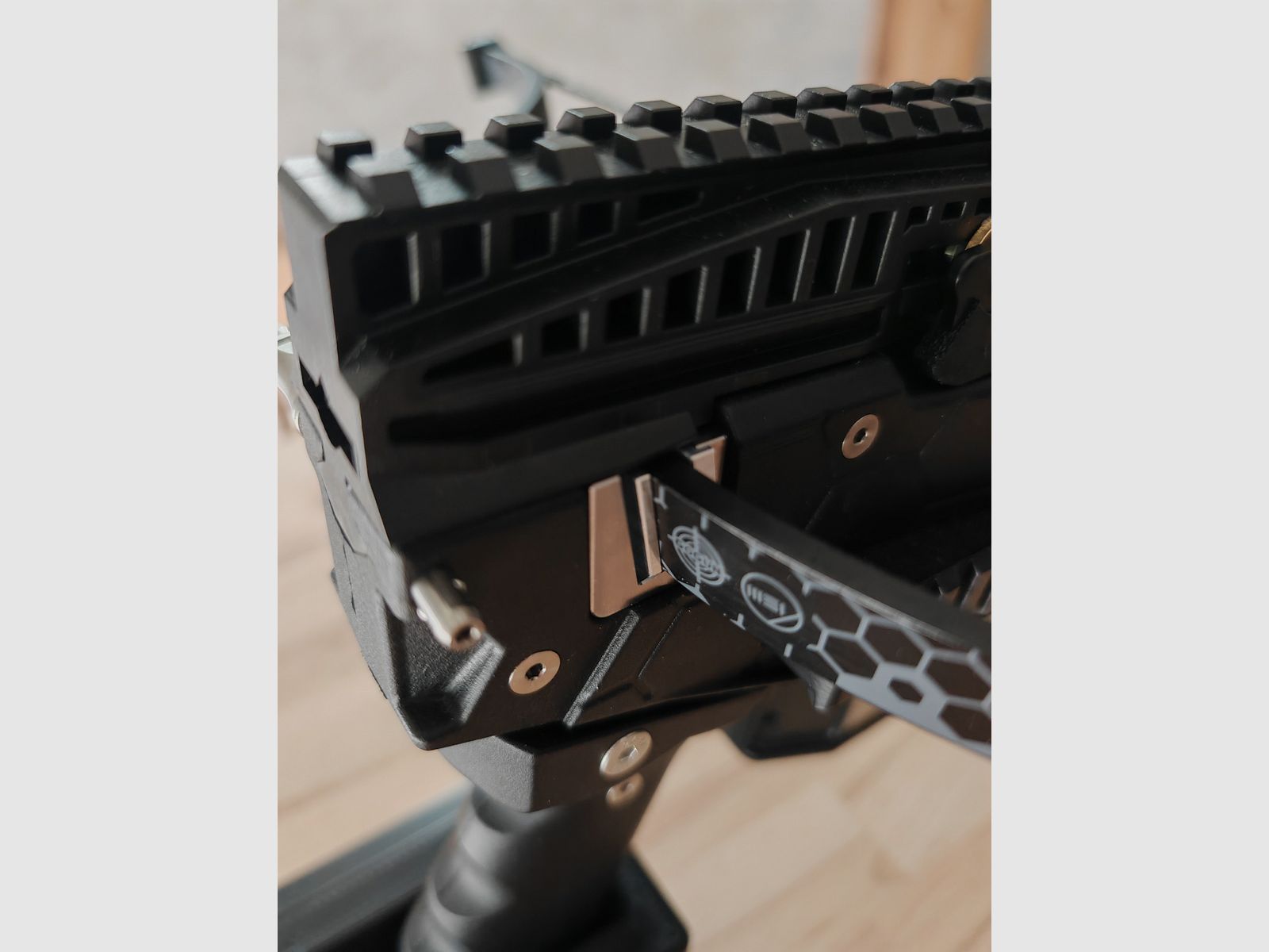 Mey Interceptor Montageblock CNC gefräst