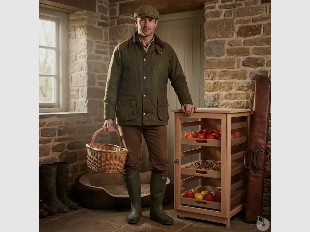 Garde-manger Masy 243 aus Buchenholz, 3 Schubladen, Höhe 81 cm, Bild 5 von 10
